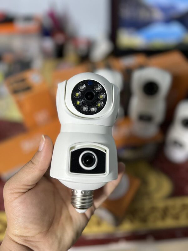 Camera lampe dual Lens